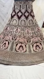 Charismatic Handwork bridal lehenga