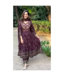 Foil Print Kurti