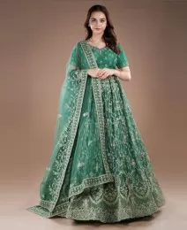 Zircon embroidered royal lehenga choli set