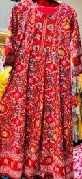 Floral Graphic Printed Kurti With Dupatta